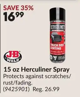 Princess Auto 15 oz Herculiner Spray offer