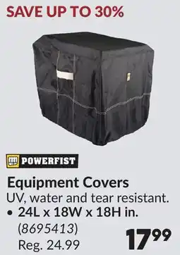 Princess Auto Equipment Covers offer