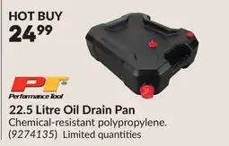 Princess Auto 22.5 Litre Oil Drain Pan offer