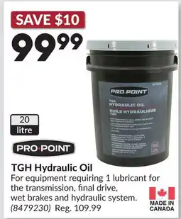 Princess Auto TGH Hydraulic Oil offer