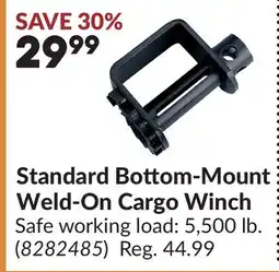 Princess Auto Standard Bottom-Mount Weld-On Cargo Winch offer