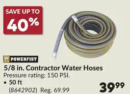 Princess Auto 5/8 in. Contractor Water Hoses offer