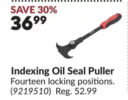 Princess Auto Indexing Oil Seal Puller offer