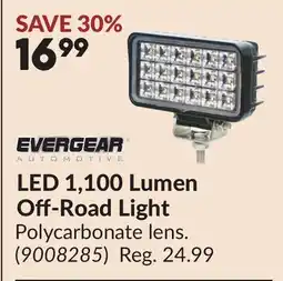 Princess Auto LED 1,100 Lumen Off-Road Light offer