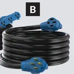 Princess Auto Generator Extension Cords, 25 ft 50A Male to Female Range offer