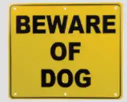 Princess Auto Beware of Dog offer