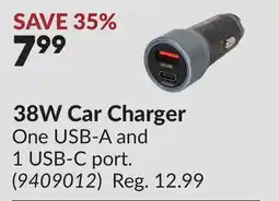 Princess Auto 38W Car Charger offer