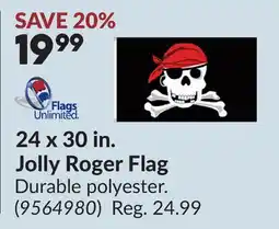 Princess Auto 24 x 30 in. Jolly Roger Flag offer