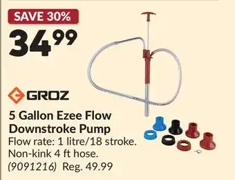 Princess Auto 5 Gallon Ezee Flow Downstroke Pump offer