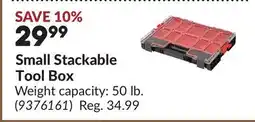 Princess Auto Small Stackable Tool Box offer