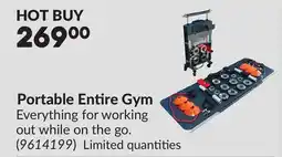 Princess Auto Portable Entire Gym offer