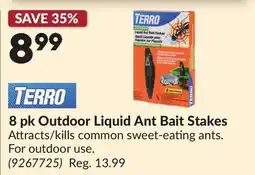 Princess Auto 8 pk Outdoor Liquid Ant Bait Stakes offer