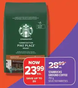Metro Starbucks ground coffee offer