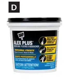Princess Auto 946 ml ALEX PLUS Spackling Surface Products offer