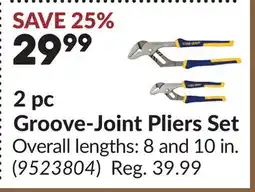 Princess Auto 2 pc Groove-Joint Pliers Set offer