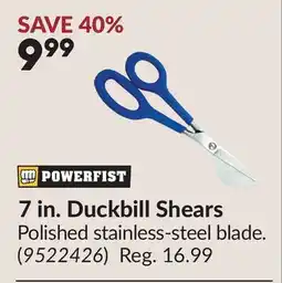Princess Auto 7 in. Duckbill Shears offer