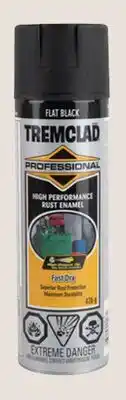 Princess Auto Fast Dry Rust Spray Paints, Flat Black offer