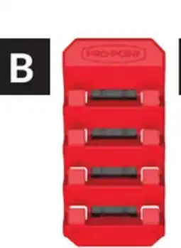 Princess Auto 4-Slot Red Magnetic Wrench Holders offer