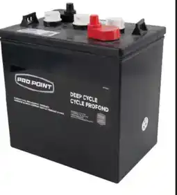 Princess Auto PRO POINT DEEP CYCLE Battery offer