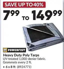 Princess Auto Heavy Duty Poly Tarps, 6 x 8 ft offer