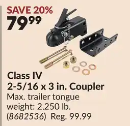 Princess Auto Class IV 2-5/16 x 3 in. Coupler offer