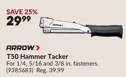 Princess Auto T50 Hammer Tacker offer