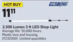 Princess Auto 2,500 Lumen 3 ft LED Shop Light offer