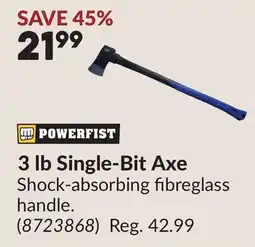 Princess Auto 3 lb Single-Bit Axe offer
