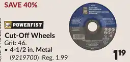 Princess Auto Cut-Off Wheels, 4-1/2 in. Metal offer