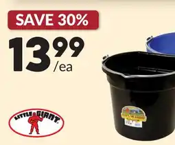 Princess Auto 20 qt. Flat-Back Plastic Buckets offer