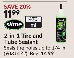 Princess Auto 2-in-1 Tire and Tube Sealant offer