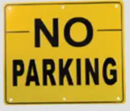 Princess Auto No Parking Aluminum Signs offer