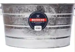 Princess Auto 11 Gallon Round Steel Tub offer