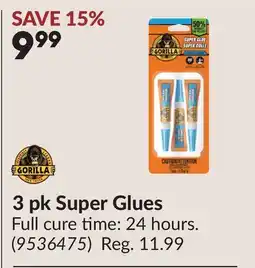 Princess Auto 3 pk Super Glues offer