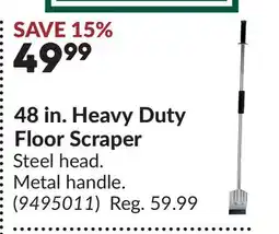 Princess Auto 48 in. Heavy Duty Floor Scraper offer
