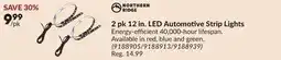 Princess Auto 2 pk 12 in. LED Automotive Strip Lights offer