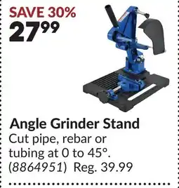 Princess Auto Angle Grinder Stand offer