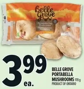 Metro Belle grove portabella mushrooms offer