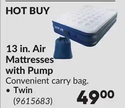 Princess Auto 13 in. Air Mattresses with Pump, Twin offer