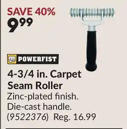 Princess Auto 4-3/4 in. Carpet Seam Roller offer