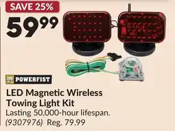 Princess Auto LED Magnetic Wireless Towing Light Kit offer