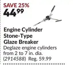 Princess Auto Engine Cylinder Stone-Type Glaze Breaker offer