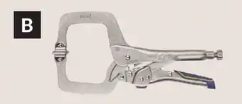 Princess Auto Swivel Pads 11 in. Fast-Release Locking C-Clamp Pliers offer