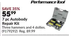 Princess Auto 7 pc Autobody Repair Kit offer