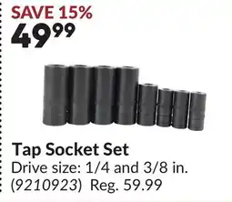 Princess Auto Tap Socket Set offer