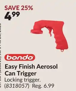 Princess Auto EASY FINISH AEROSOL CAN TRIGGER offer