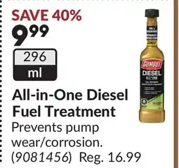 Princess Auto All-in-One Diesel Fuel Treatment offer