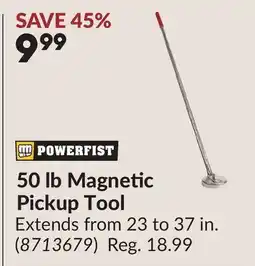 Princess Auto 50 lb Magnetic Pickup Tool offer