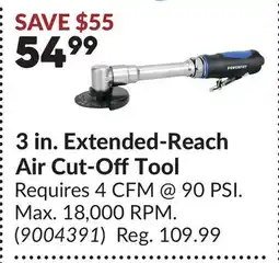 Princess Auto 3 in. Extended-Reach Air Cut-Off Tool offer