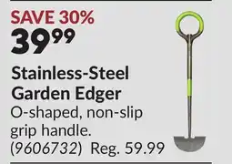 Princess Auto Stainless-Steel Garden Edger offer